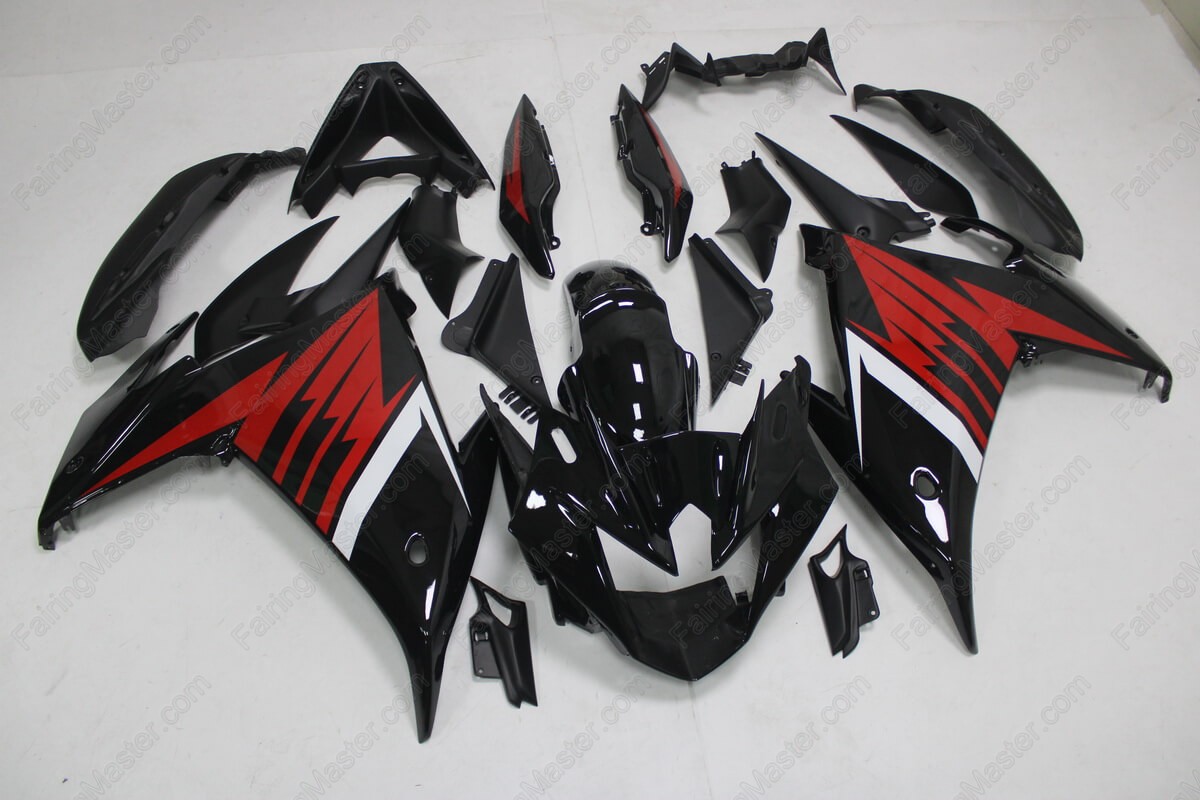 (image for) Handcrafted compression molding fairing kits fit for Yamaha FZ6R 2009 - 2015 126